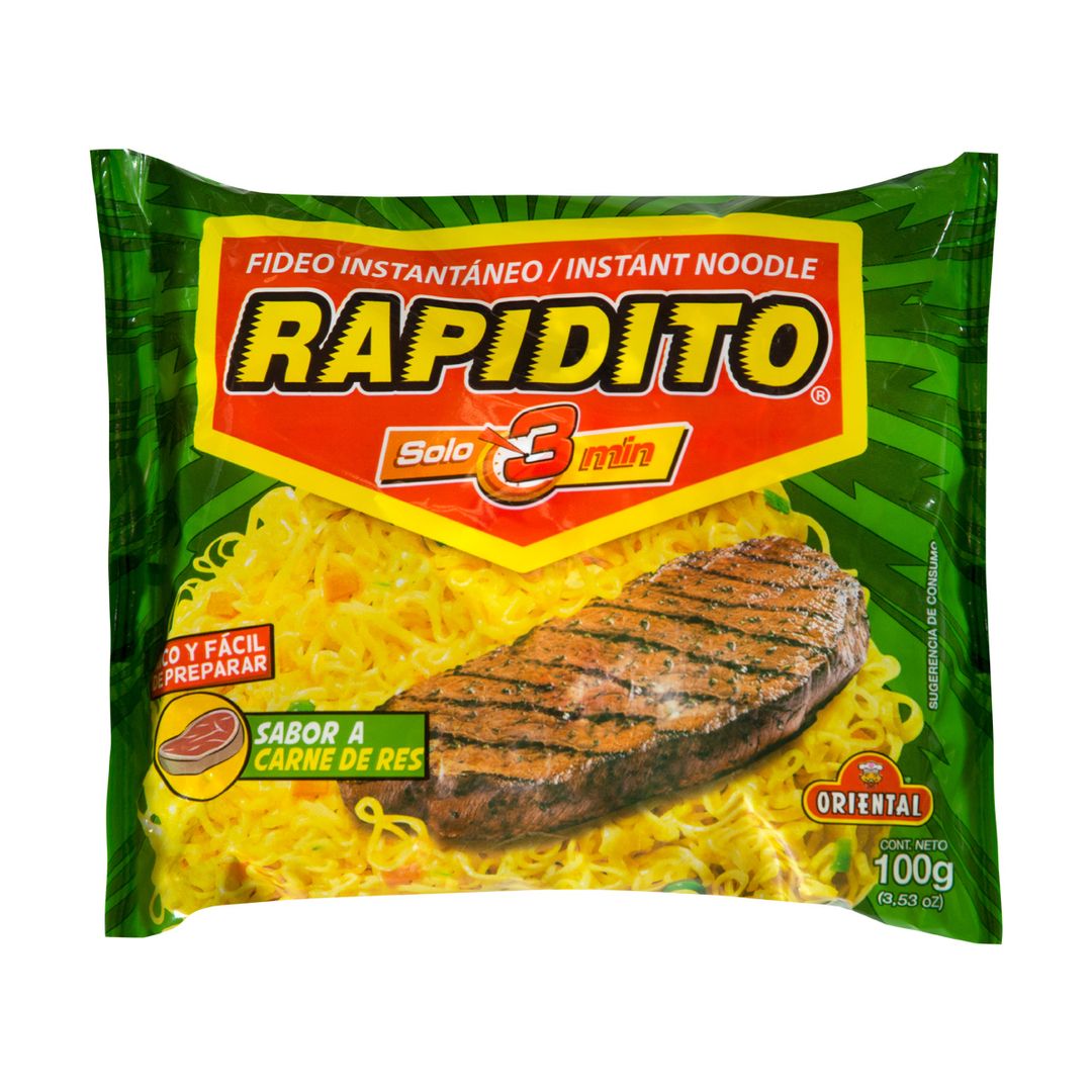 RAPIDITO - FIDEO INSTANTANEO