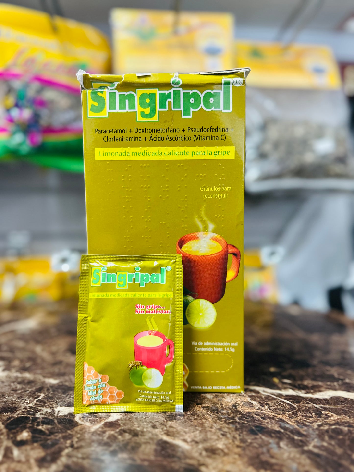SINGRIPAL - POLVO ANTIGRIPAL ( POR UNIDAD)