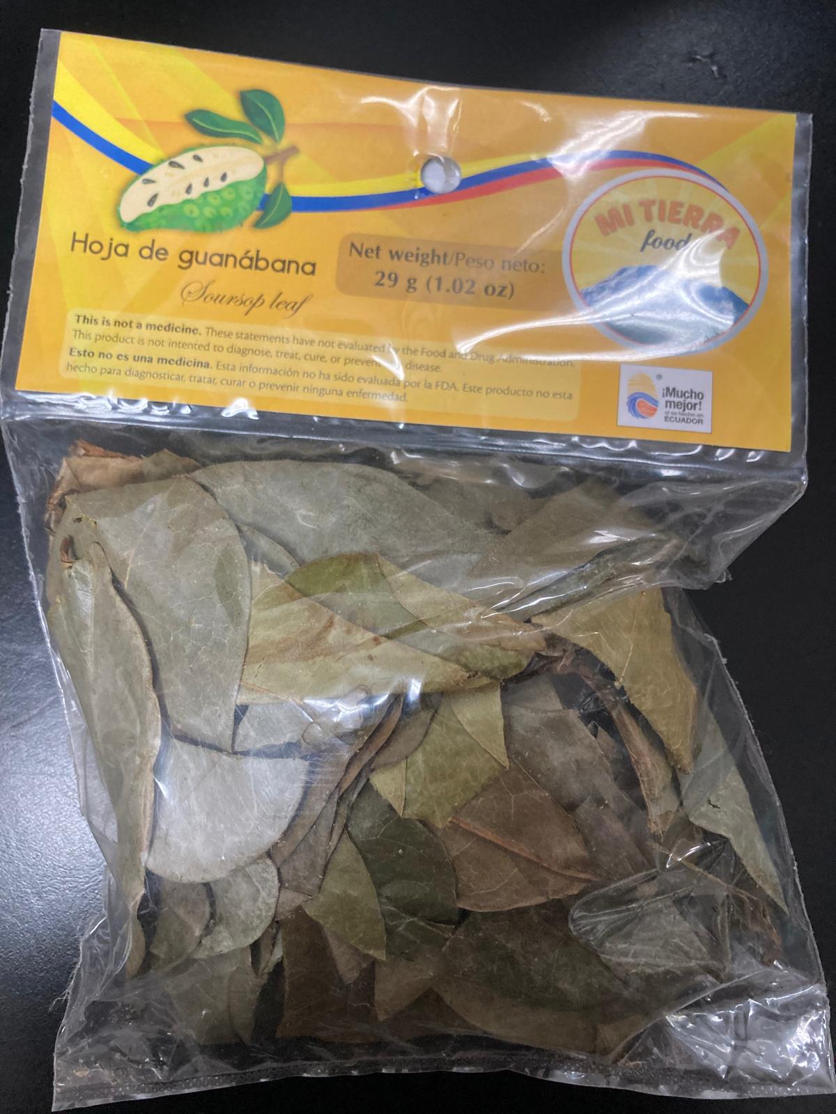 HOJA DE GUANABANA