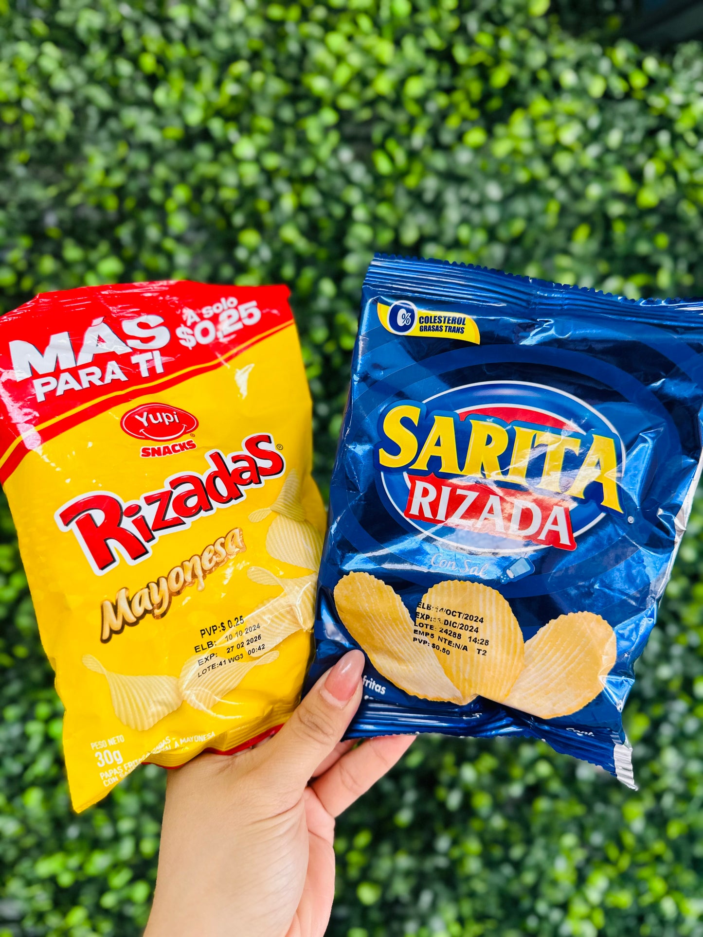 RIZADAS - PAPAS FRITAS