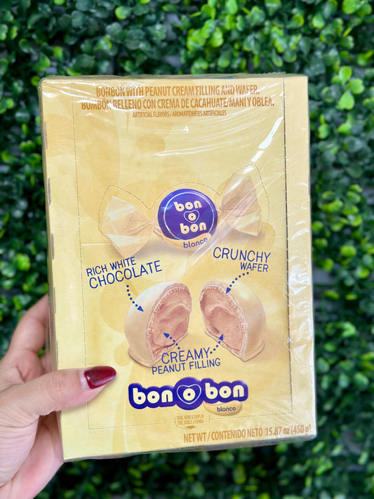 BON O BON -CHOCOLATE BLANCO (30 UNIDADES)