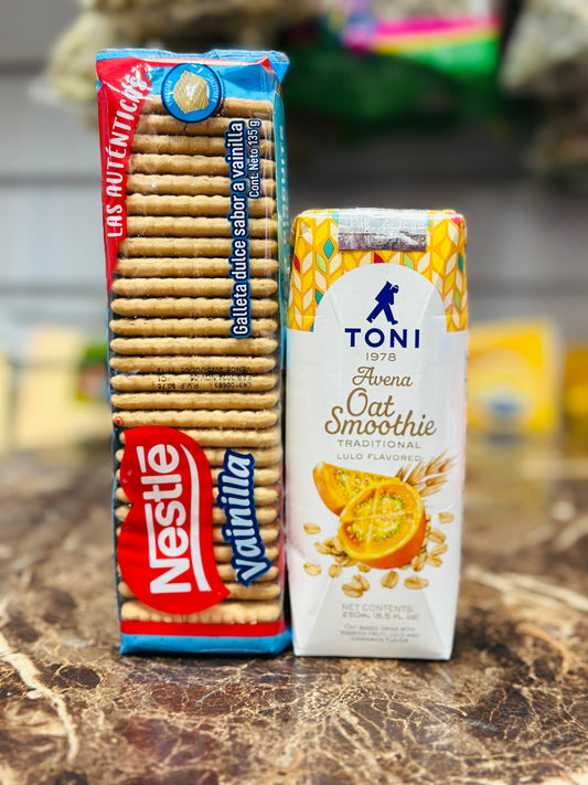 COMBO VAINILLA Y FRUTA TROPICAL
