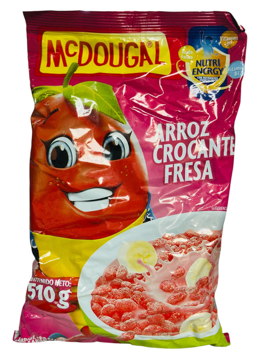 ARROZ CROCANTE FRESA- MCDOUGAL 510g