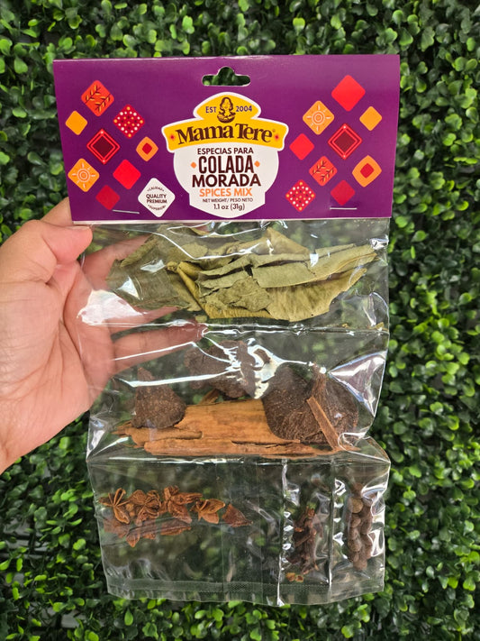 COLADA MORADA ESPECIES MIX - MAMA TERE