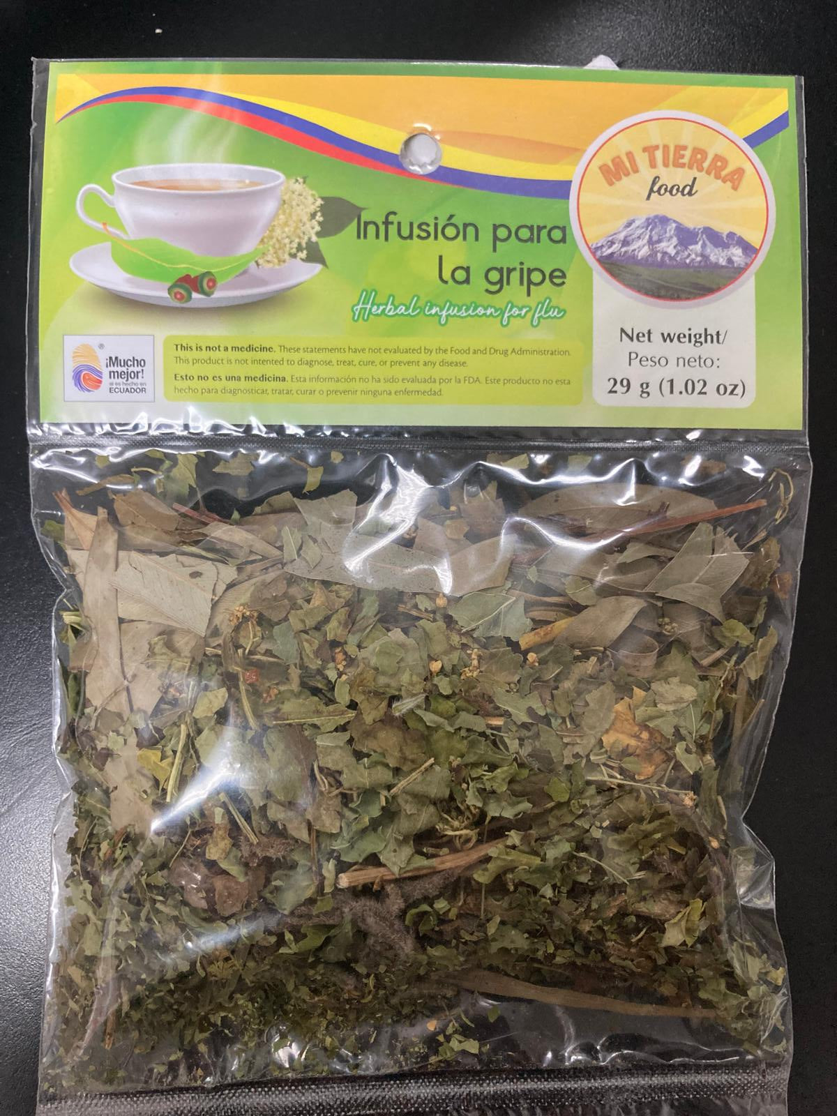 INFUSION PARA LA GRIPE