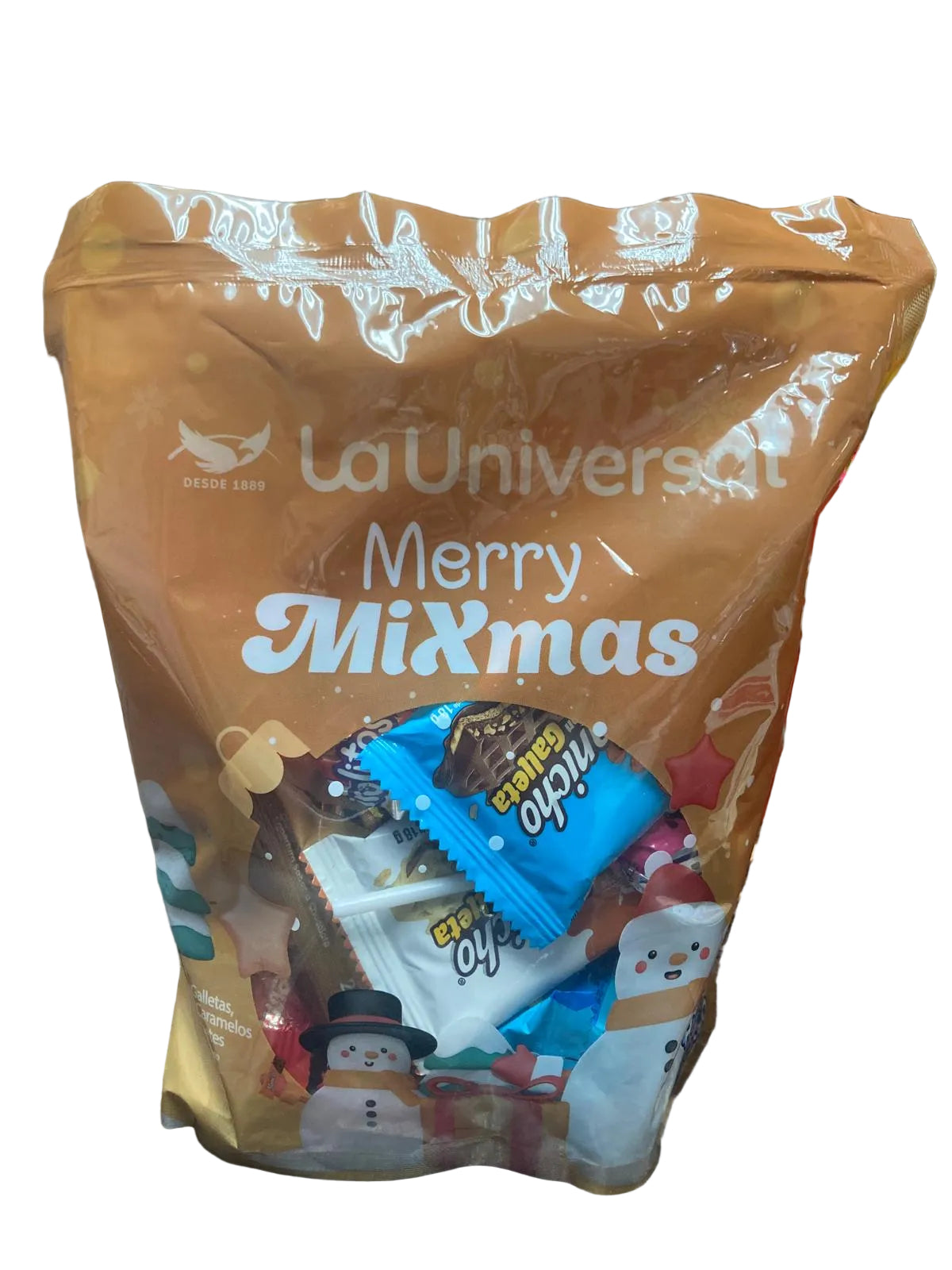 FUNDA NAVIDEÑA - MERRY MIXMAS - LA UNIVERSAL